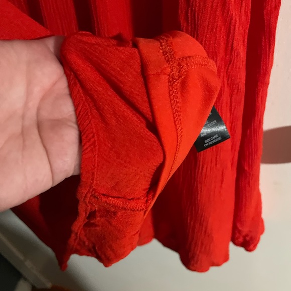 Torrid Red Mini Lace Sleeveless Dress Size 10 - Picture 4 of 6